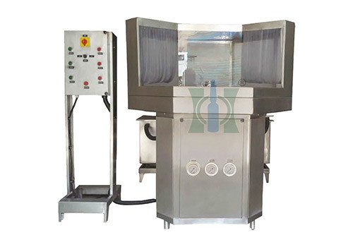 Semi Automatic Rotary Bottle Washing Machine
