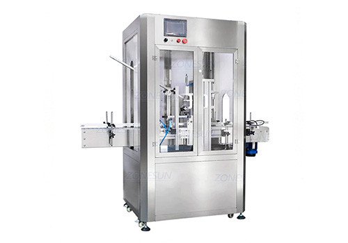 ZS-XG16D Automatic Glass Bottle Cap Cork Press Machine with Dust Cover