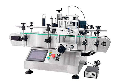 LTPK LT-150P Double Side Round Bottle Positioning and Labeling Machine with Date Coder