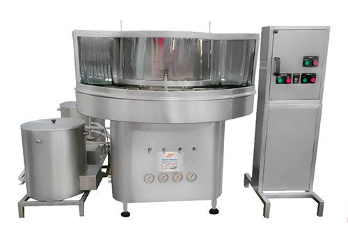 Automatic Rotary Bottle Washing Machine - Glass and PP Bottles