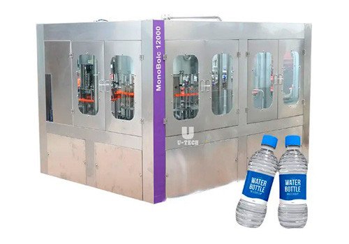 CGF24-24-8 Small PET Bottle Pure Mineral Drinking Water Filling Machine