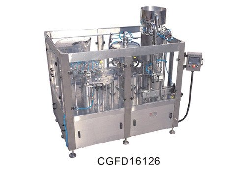 CGFD Series Rinsing Balanced Pressure Filling and Screw Capping Machine 
