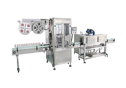 Automatic Heating Bottle Shrink Sleeve Labeling Machine 