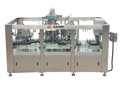 Серия машин CZGFR 4 в 1 для розлива соков с мякотью