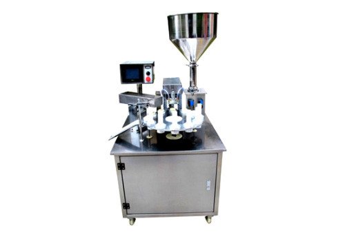 Semi-Automatic Cosmetics Soft Tube Filling and Sealing Machine MT-6A 