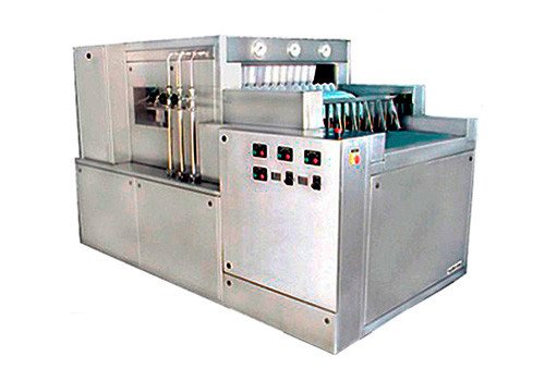 Automatic High Speed Linear Bottle Washing Machine (Tunnel Type) 