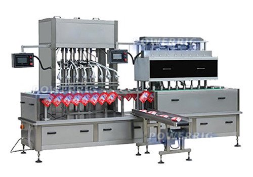 Машина для наполнения жидких моющих средств