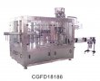 CGFD Series Rinsing Balanced Pressure Filling and Screw Capping Machine 