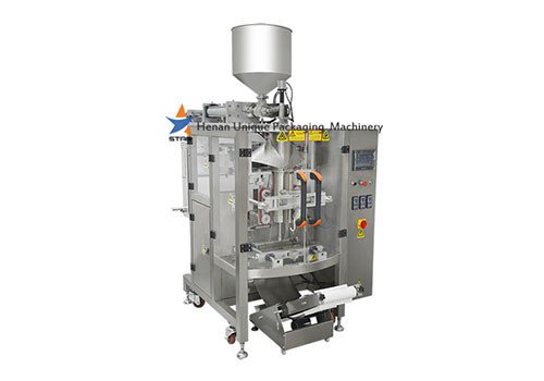 HU-520FB Mustard Oil Automatic Packaging Machine with Piston Pump Metering