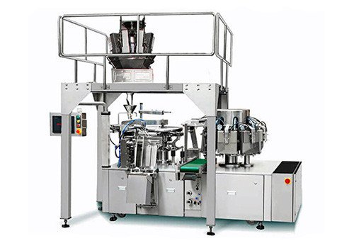 LD-820V Multi-Function Rotary Vacuum Packaging Machine with Multihead Weigher