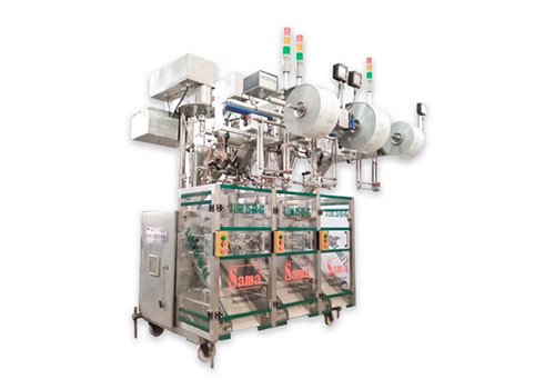 Саше-машина для фасовки порошков 3L 3S 80 AG с тремя потоками