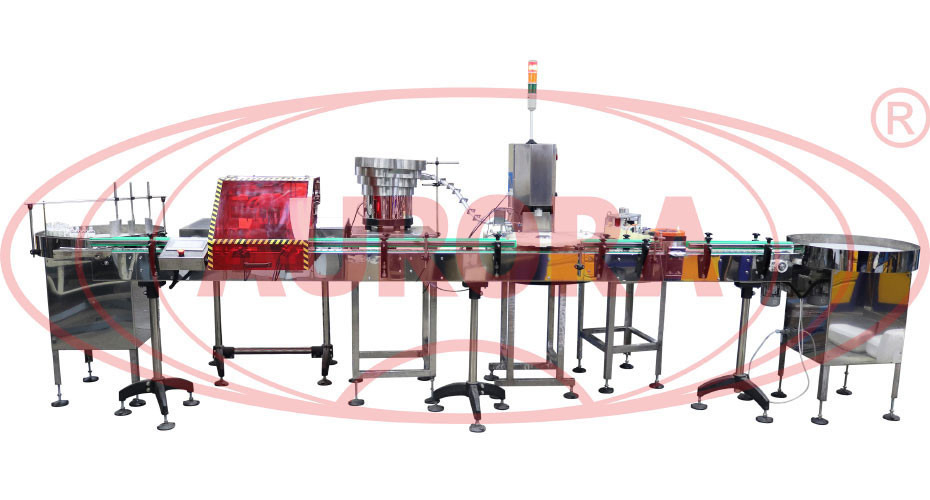 Various bottling lines