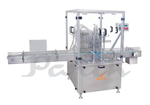Automatic Four Head Volumetric Liquid Filling Machine PALF-80
