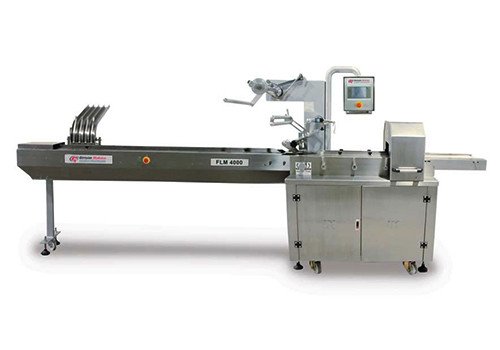 Horizontal Flowpack Packaging Machine with Magazine Feeding System FLM 4000