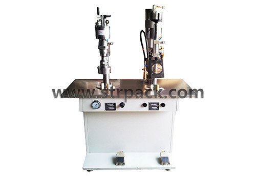 Полуавтоматическая машина наполнения аэрозолей в клапанный мешок