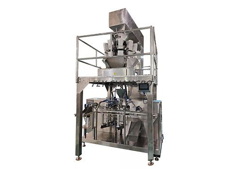 4 Station Premade Bag Filling Sealing Machine (Horizontal style) CB4-200