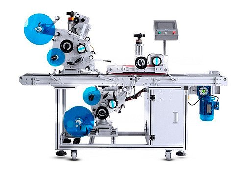 LTPK LT-703 Automatic Top Bottom Flat Surface Labeling Machine