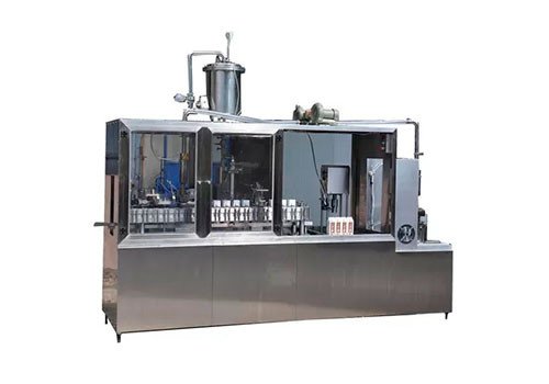 DH-1200 Semi Auto Gable Top Packaging Machine Carton Filling