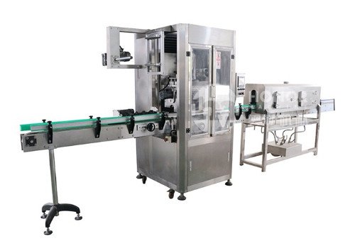 Fully Automatic Square Round Bottle PVC Shrink Sleeve Labeling Machine SPC-150B, 250B, 250D