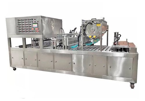 BG60A-8C Inline Type Chili Sauce Cup Filling Sealing Machine