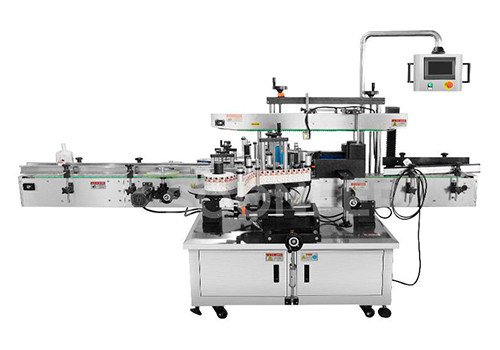 SF-200T Automatic Double Sided Sticker Beverage Bottle Labeling Machine