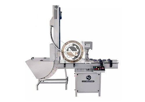 NKLC-60 Automatic Single Head Bottle Lug Capping Machine