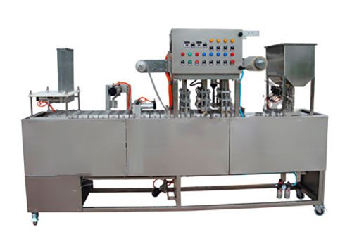 GF-4 Cup Washing, Filling And Sealing Machine