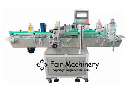 Single Side Sticker Labeling Machine For Square Bottle FLB-300A