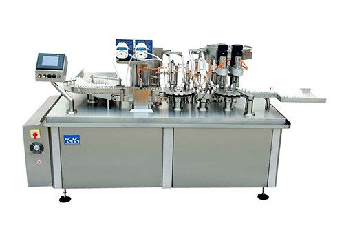 Машина AL-A для розлива глазных капель и укупоривания тары