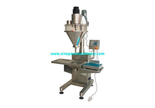 Semi-auto Auger Bottle Filling Machine SPS-R25 