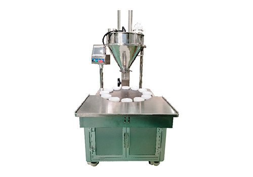 Полуавтоматическая машина для рассыпки сыпучего порошка TP-15L-1