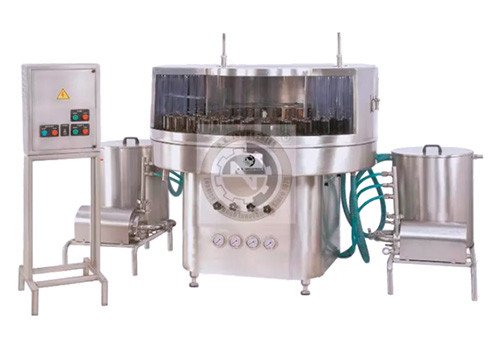 NKBW-100S Semi Automatic Rotary Bottle Washing Machine