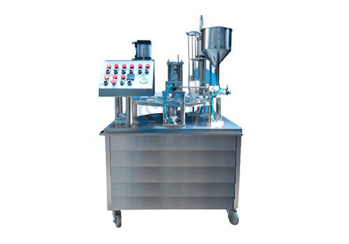 Rotary Type Filling & Sealing Machine (Aluminum Lid) – CE-800/RYF