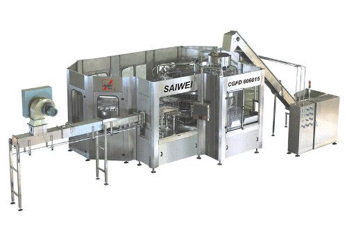 CGFD Series Rinsing Balanced Pressure Filling and Screw Capping Machine 