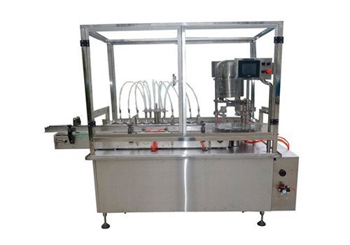 Линейная машина для розлива и укупорки жидкостей QGS-Z