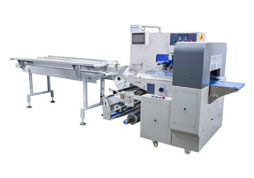 KT-250X/350X/450X/600X/700X Fresh Vegetable Horizontal Flow Wrapper Machine
