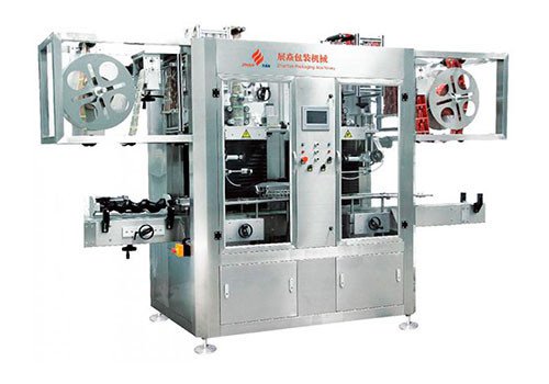 Double Drivers Automatic Bottle Labeling Machine 