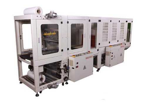 Frontal Feeding Auto Sleeve Sealing & Shrinking Packagers ST-6030Z+SM-6040 