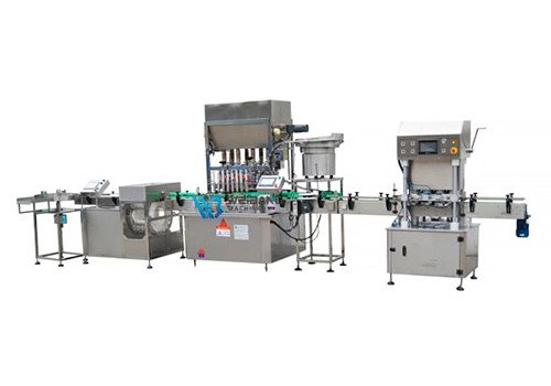 YB-JGX4 / YB-JGX6 Automatic Filling Production Line of Peanut Butter, Jam and Honey