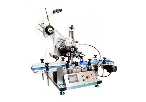 Automatic Table Top Surface Flat Bottle Labeling Machine SMTBJ-60 