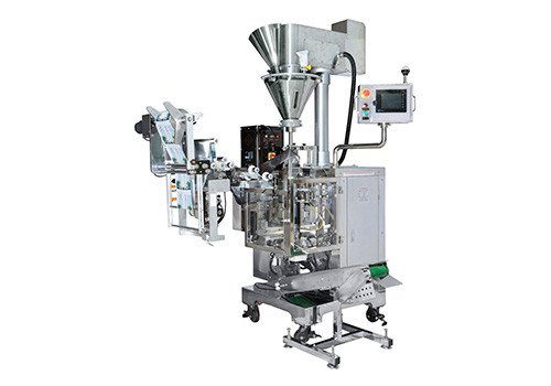 JS-16A Automatic Auger Type Powder Filling & Packaging Machine (PLC Control + Servo Type + Pneumatic Sealing)