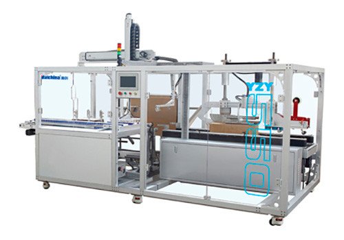 YJY-550 Vertical Carton Case Packer Production Line