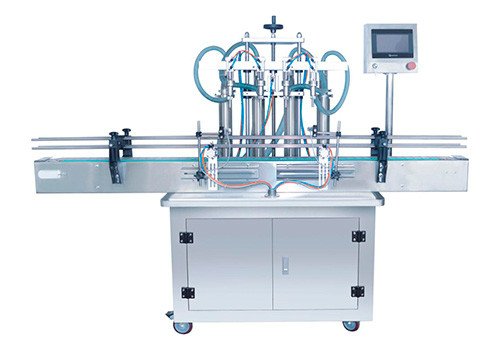 HZGY 1000-4D Automatic 4 Heads Liquid Filling Machine