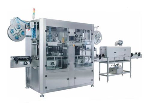 Double Head Automatic Shrink Sleeve Labeling Applicator Machine SLM-250D
