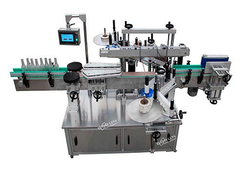 BM-660 Automatic Square / Round Bottle Double Sided Adhesive Labeling Machine 