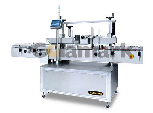 A910R Front Side Labeling System with Re-orientation for Square-wrapping