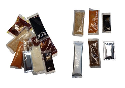 Vertical Form Packaging Machine with Servo Piston Pump HSY-VE4320SPP