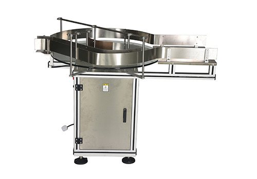 NY-861 Bottle Turning and Conveying Chain Conveyor with Collection Table 