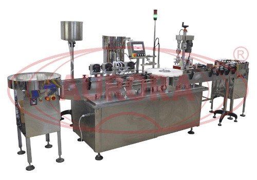 Моноблок розлива и укупорки для масел и спиртосодержащих жидкостей "Мастер" МЗ-400ЕД