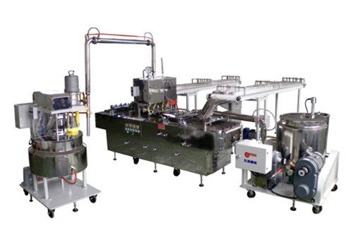 Машина MM-823 для производства печенья с двойной начинкой под сэндвич